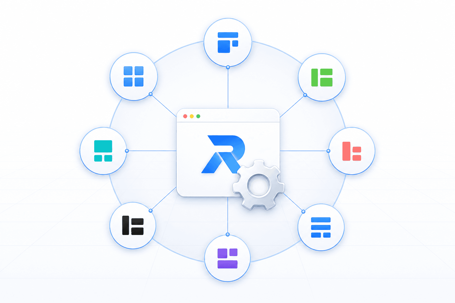 Connexions entre un contenu SEO et plusieurs plateformes de publication pour l’article « SEO Shopify : planifier et publier sans copier-coller ».